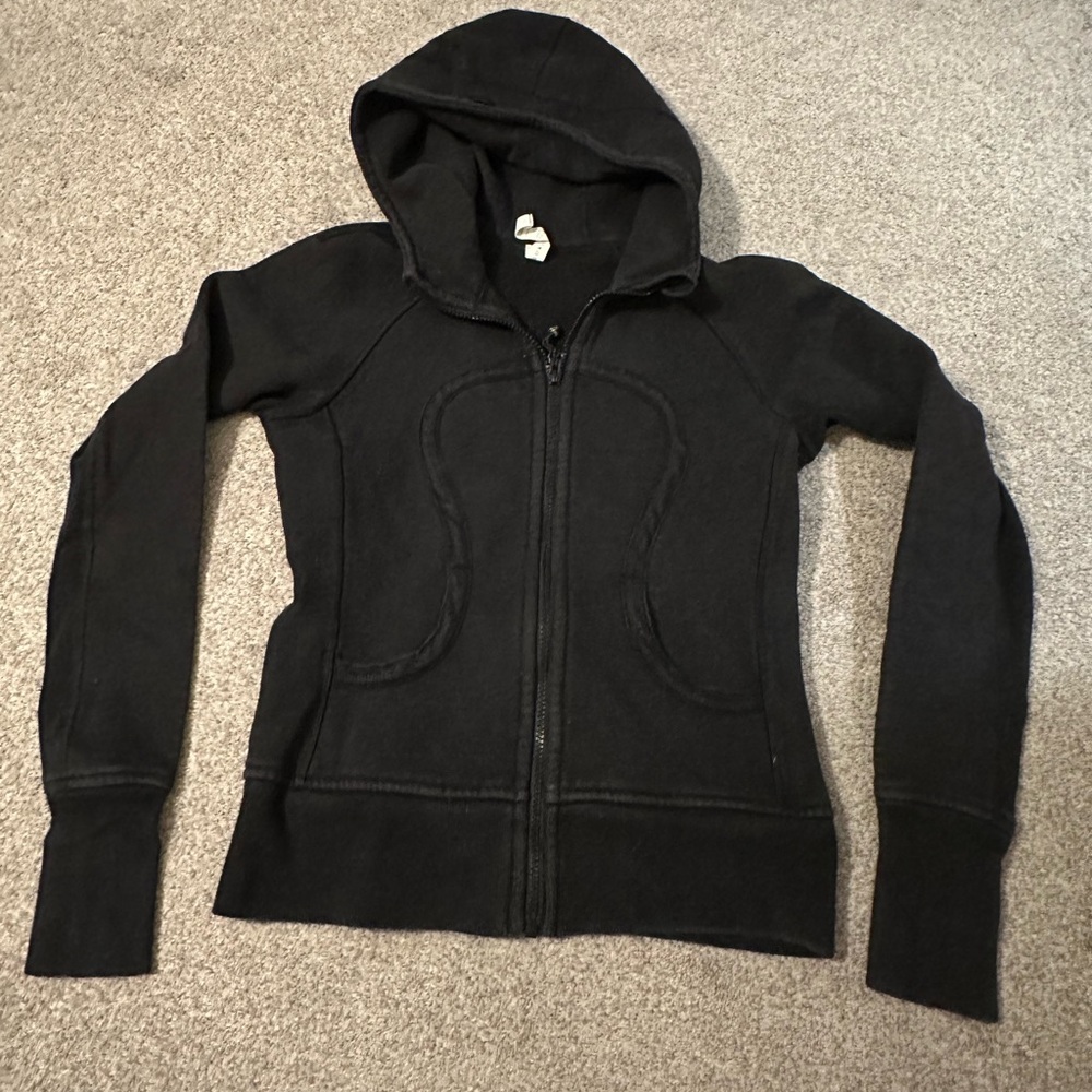 lululemon athletica Black Zip-Up Hoodie